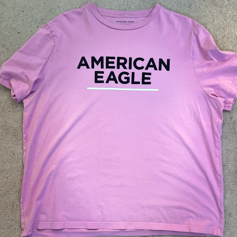 American eagle pink t shirt